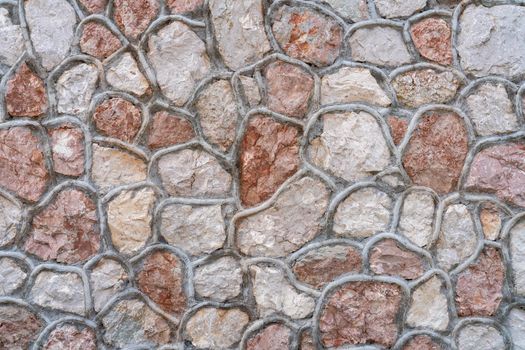 Pattern of decorative stone wall background. Stone wall texture abstract wall.