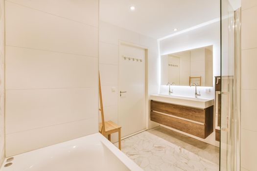 Luxury modern home bathroom