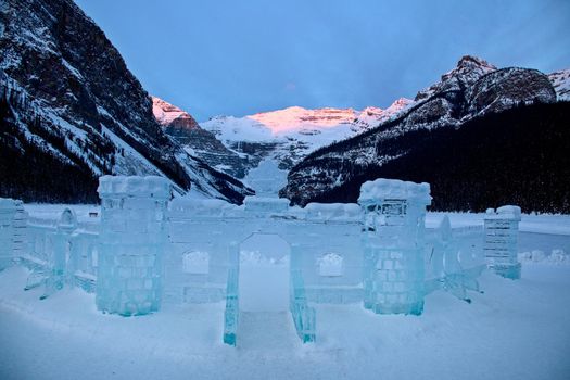 Ice Sculpture Lake Louise