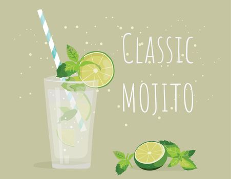 Coctail mojito paintings