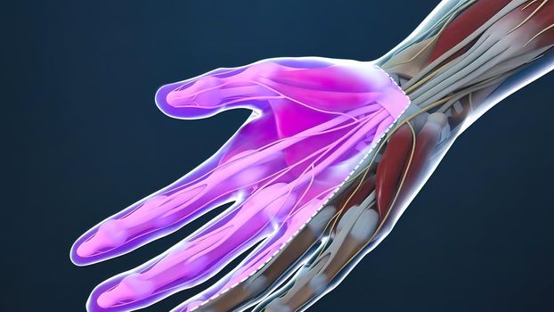 Carpal tunnel syndrome is when the median nerve is compressed as it passes through the carpal tunnel