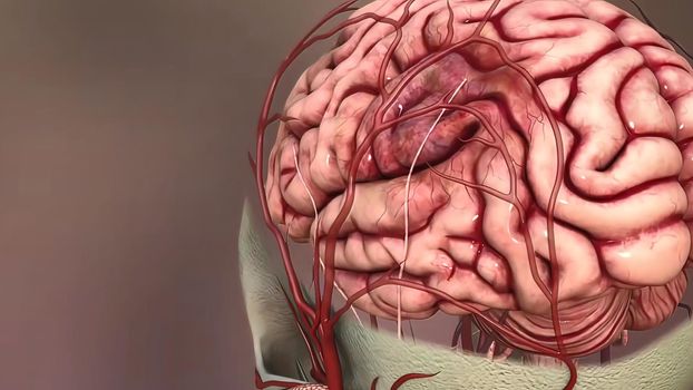 A brain aneurysm is a bulge or ballooning in a blood vessel in the brain