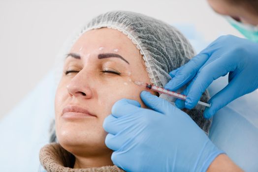 Botox injections. Botulinum toxin is a neurotoxic protein produced by the bacterium Clostridium botulinum and related species.
