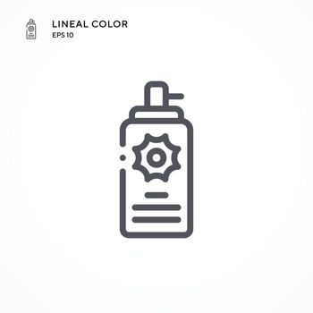Sunscreen special icon. Modern vector illustration concepts. Easy to edit and customize.