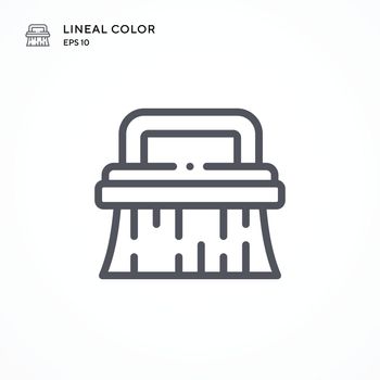 Brush special icon. Modern vector illustration concepts. Easy to edit and customize.