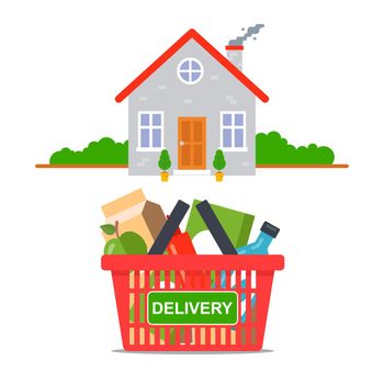food delivery from the store directly to your home.