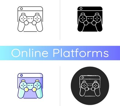Game platforms icon