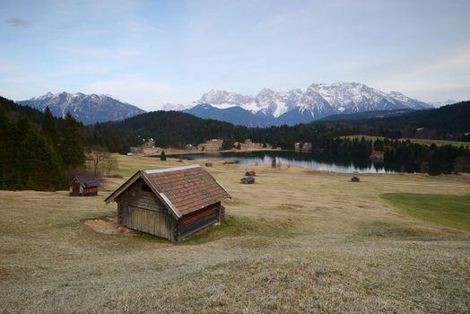 southern germany rural landscape