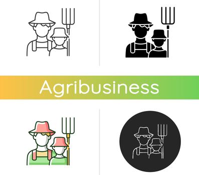 Subsistence farming icon
