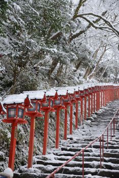 Kifune shrine winter
