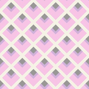 Geometric pastel color seamless pattern. Decorative illustration, good for printing. Vector seamless pattern. Great for label, print, packaging, fabric.