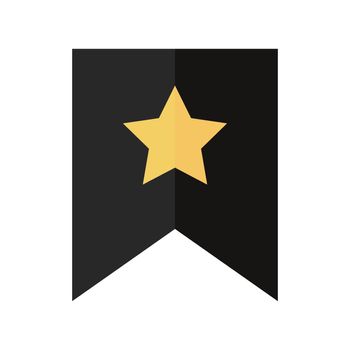 A bookmark icon with a star. Favorite labels.