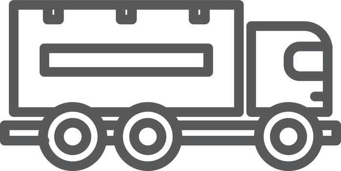 Cargo truck icon. Lorry sign. Shipping transport