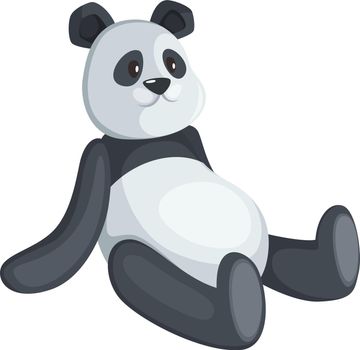 Panda plush toy. Cute soft baby friend