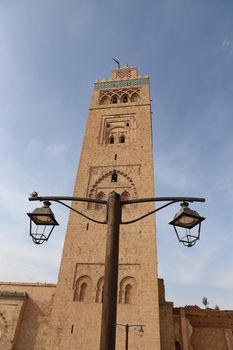 Kutubiyya Mosque in Marrakesh, Morocco