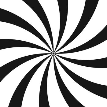 Black twirl lines. Curve rotating effect background