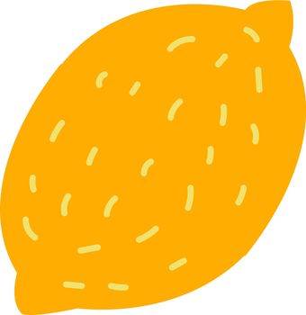 Lemon icon. Fresh citrus fruit. Vitamin C logo