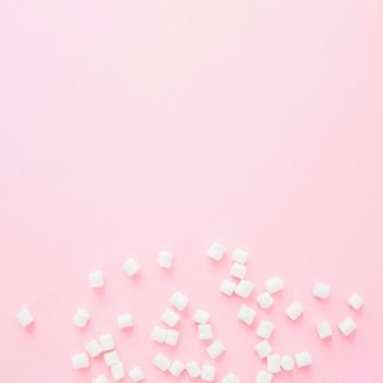 heap marshmallows