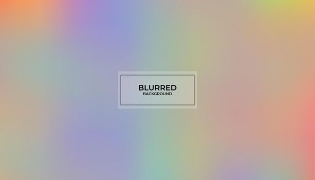 Colorful holographic blurred background