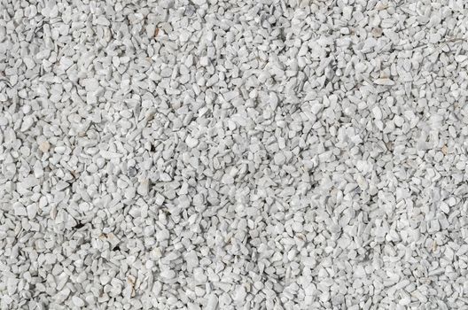 White stone gravel texture