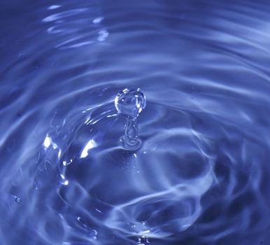 a water drop droplet