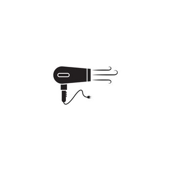 Hair dryer logo