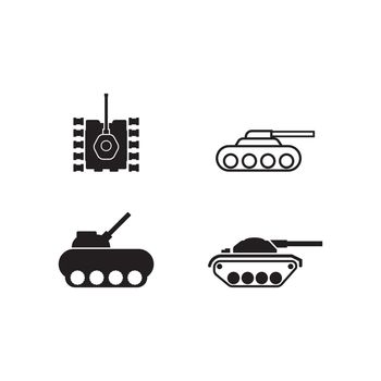 Military tank icon
