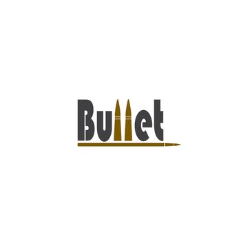 Bullet caliber logo