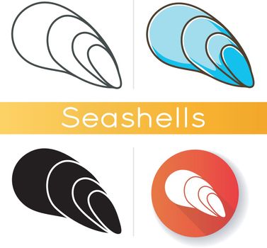 Cephalopod shell icon