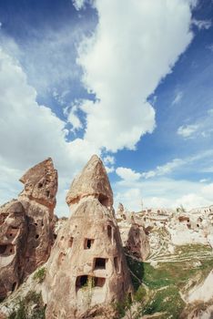 Review unique geological formations in Cappadocia, Turkey. Kappa