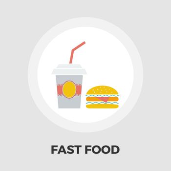 Fast food flat icon