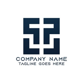Christian cross logo design template