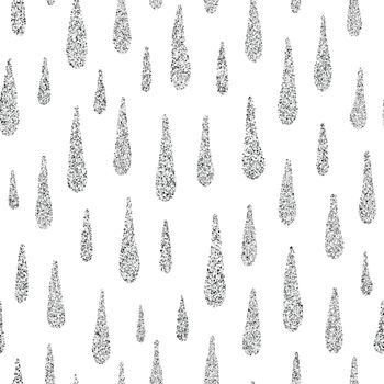 Seamless pattern with glitter drops.