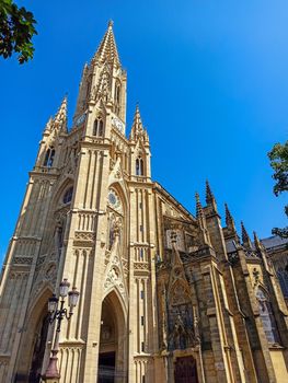Cathedral of the Good Shepherd of San Sebastian Guipuzcoa, Basque Country, Spain