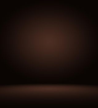 Gradient smooth brown and black abstract background