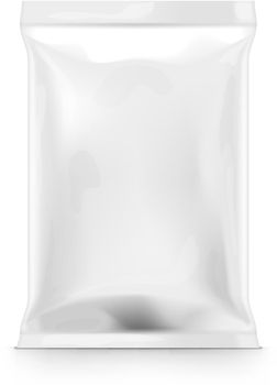 White Clear Plastic Bag Packaging For Snack