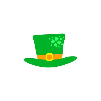 Doodle Saint Patrick s hat icon.
