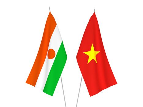 Vietnam and Republic of the Niger flags