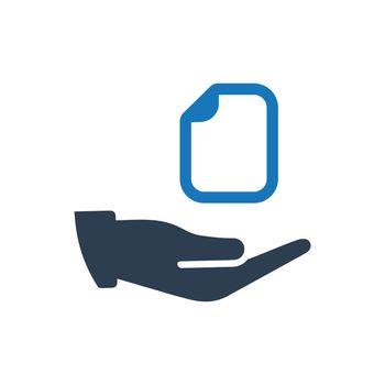 File Share / Document Share icon. Meticulously designed vector EPS file.