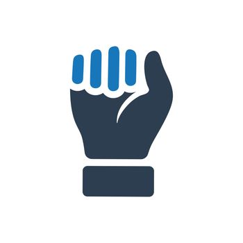 Durable Hand / Power icon. Meticulously designed vector EPS file.