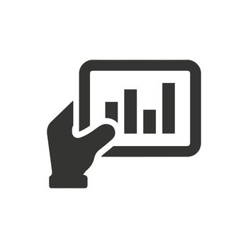 Stock market icon. Meticulously designed vector EPS file.