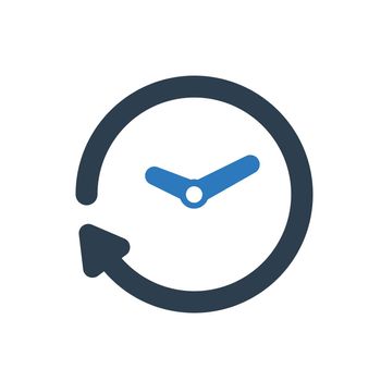 Time, Time Management icon. Meticulously designed vector EPS file.