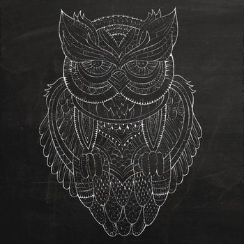 Decorative ornamental Owl