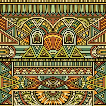 Abstract vector tribal ethnic background