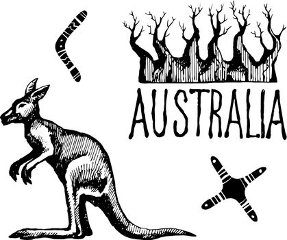Australia symbols and signs
