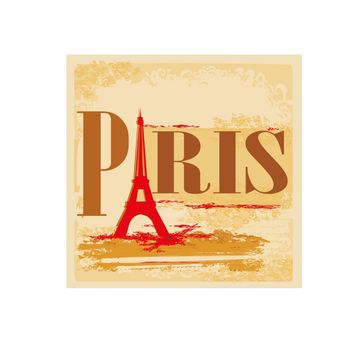 Eiffel tower artistic background. Pray For Paris