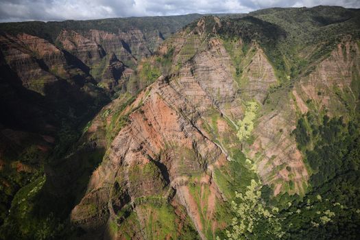 Kauai canyon landscape