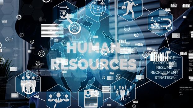 Human Resources and People Networking conceptual