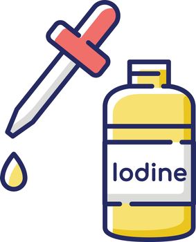 Iodine RGB color icon