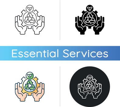 Environmental services icon